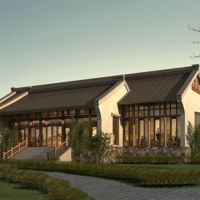 新中式别墅 会所