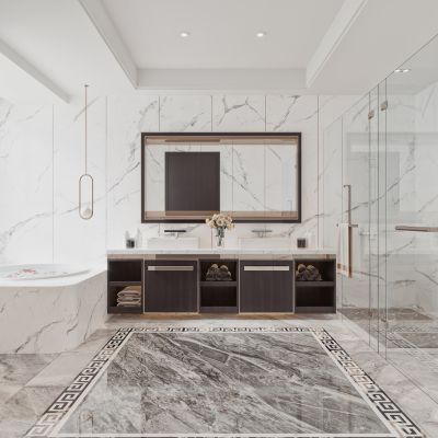 现代家居卫生间