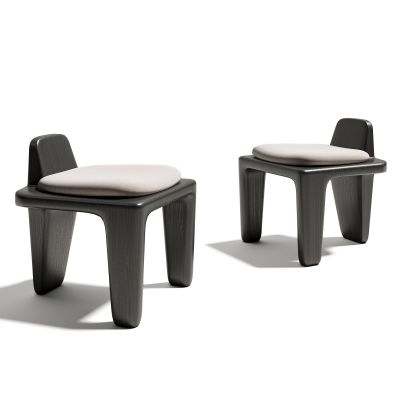 新中式矮凳