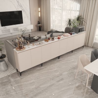 简约餐边柜，沙发背柜