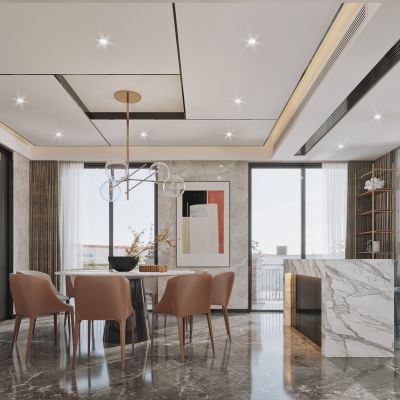 现代家居餐厅