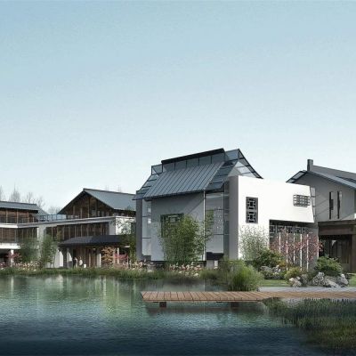 新中式会所 新中式别墅