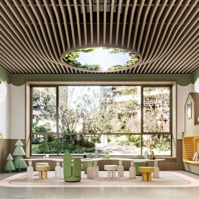 现代儿童娱乐区