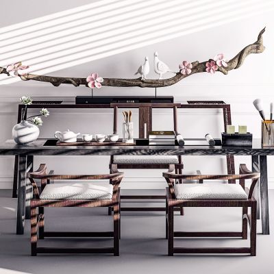 新中式餐桌椅