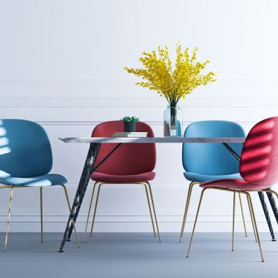 现代餐桌椅组合
