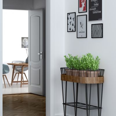 工业风盆栽 置物架