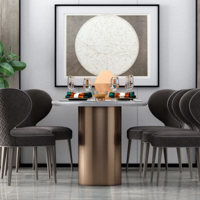 现代餐桌椅组合