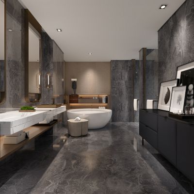 现代家居卫生间