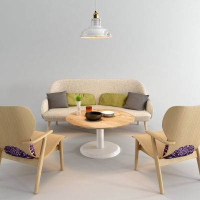 现代休闲沙发茶几组合