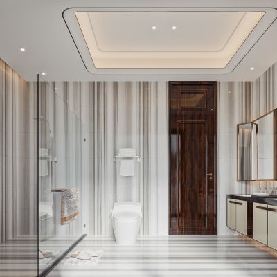 现代家居卫生间