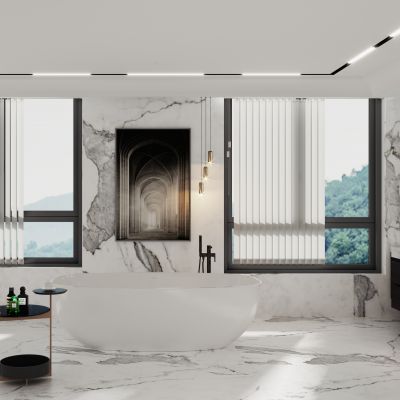 现代家居卫生间