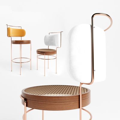 现代轻奢吧椅 餐椅 单椅