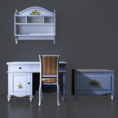 现代儿童房 家具组合