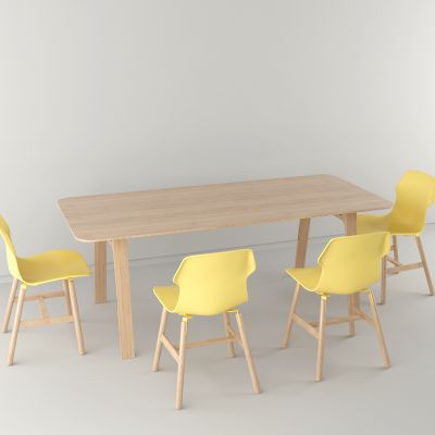 北欧餐桌 餐椅 实木餐桌 餐椅组合
