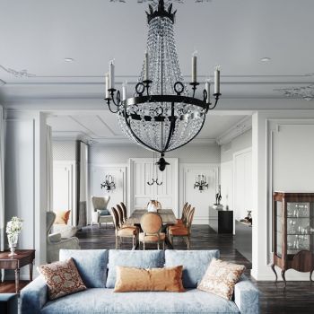  简欧式法式客餐厅 