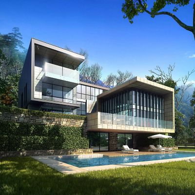 现代独栋别墅