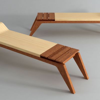 现代公共椅  长条凳