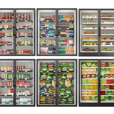 冰箱冰柜3D模型