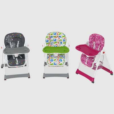 现代儿童安全就餐椅子