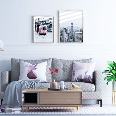 北欧沙发茶几组合