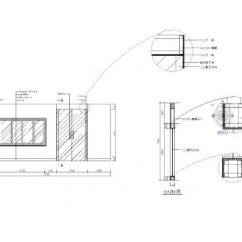室内门窗节点大样详图