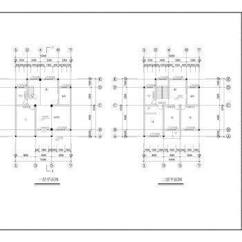 农村自建房别墅施工图纸+效果图