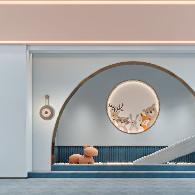 现代儿童娱乐区