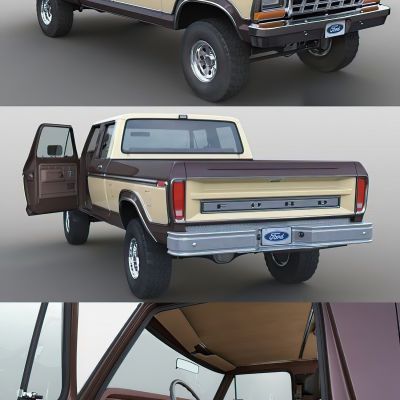 汽车Ford F-250 Crewcab 1978
