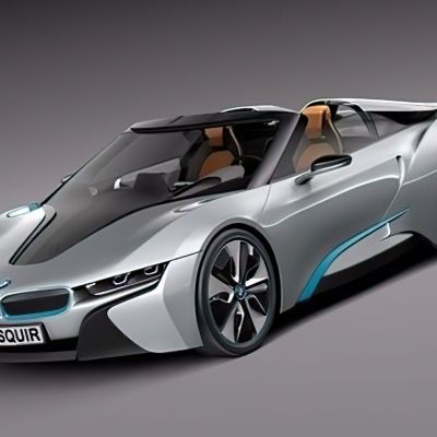 汽车BMW i8 Spyder Concept 2012