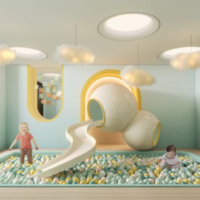 现代儿童娱乐区