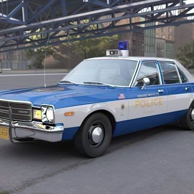 汽车AMC Matador Police 1972