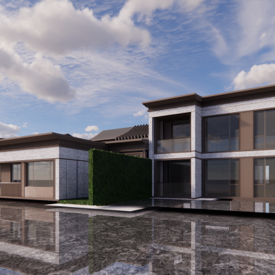 新中式景观营销中心