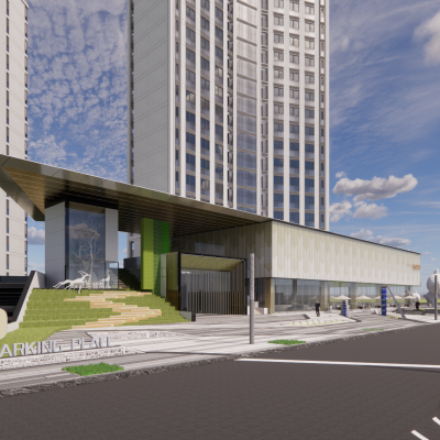 现代商业景观深化全模