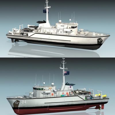 游轮HMAS Norman M-84 Minehunter.jpg