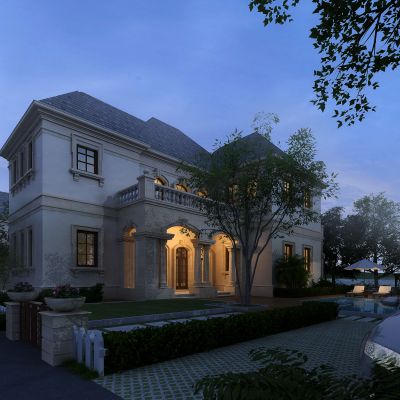 欧式古典独栋别墅