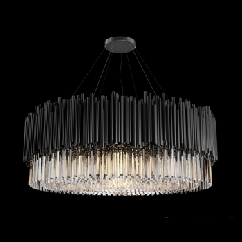  金属水晶吊灯