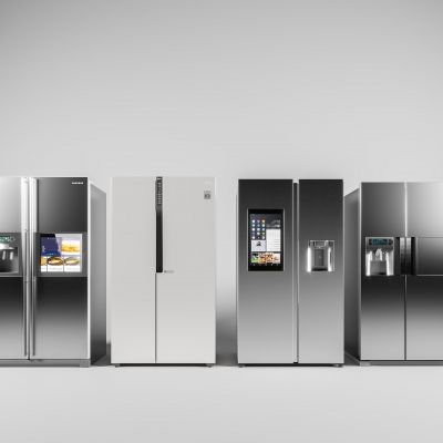 现代双门冰箱