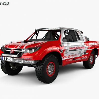 汽车Honda Ridgeline Baja Race Truck 2016