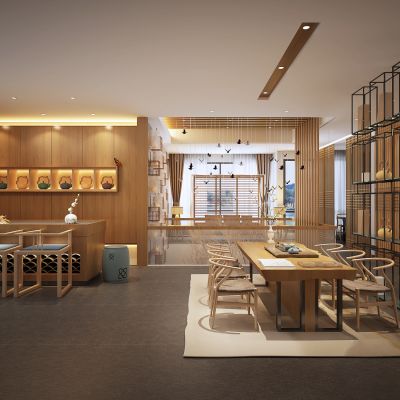 新中式餐厅 茶馆