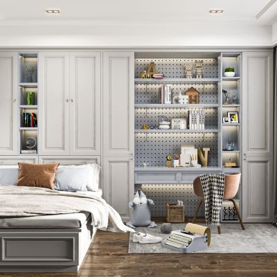 简欧榻榻米卧室