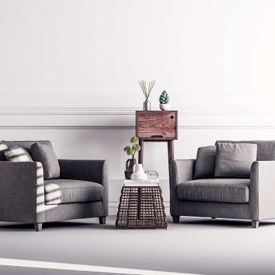 现代沙发茶几组合