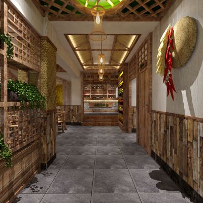 中式自然风农家乐