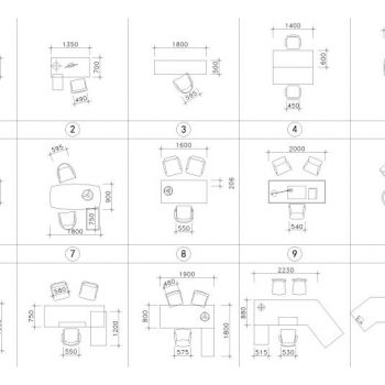 室内家具家私CAD图块