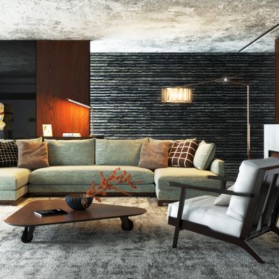 现代简约沙发组合