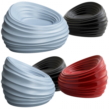  TONON异形休闲躺椅，单人沙发