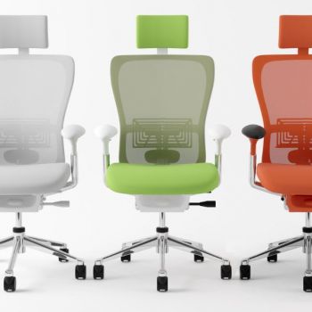  单人办公椅子，员工椅