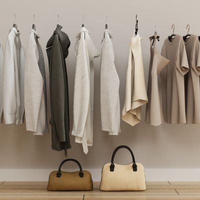 现代衣服 上衣 服装 女包 女装