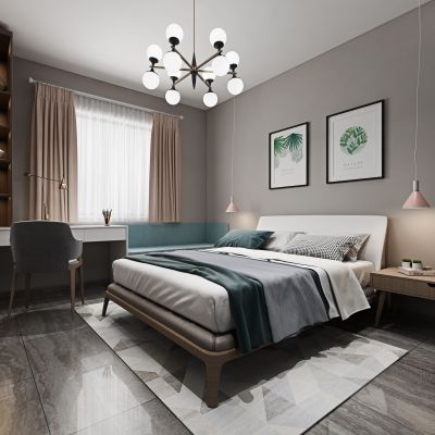 现代卧室