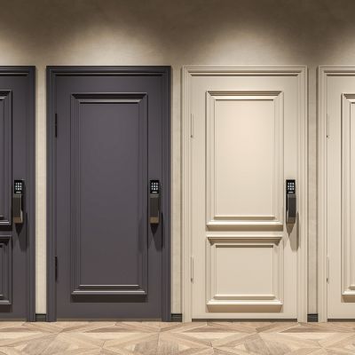 现代入户防盗门