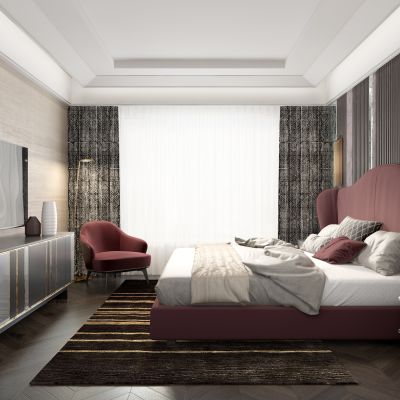 现代混搭主卧